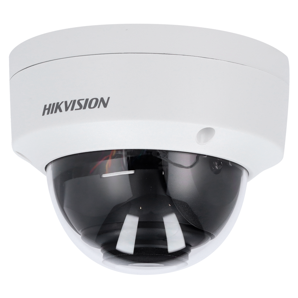 Hikvision - Telecamera Dome IP gamma VALUE - Risoluzione 4 Megapixel (2560x1440) - Ottica 4 mm  - EXIR IR portata 30 m | PoE (IEEE802.3af) - Rilevamento del movimento 2.0 | IP67, IK10