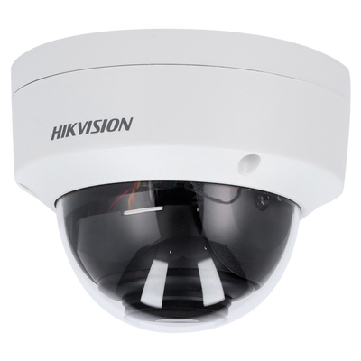 Hikvision - Telecamera Dome IP gamma VALUE - Risoluzione 4 Megapixel (2560x1440) - Ottica 4 mm  - EXIR IR portata 30 m | PoE (IEEE802.3af) - Rilevamento del movimento 2.0 | IP67, IK10