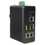 Switch HiPoE X-Security - 2 porte PoE (RJ45) + 2 porta Uplink (SFP) - Velocità 10/100/1000 Mbps - 2 Porte Hi-PoE / Consumo massimo 120W - VLAN/STP/RSTP/MSTP/ACL/QoS/802.1X - LACP/Static LAG/DHCP Snooping/DHCP Server