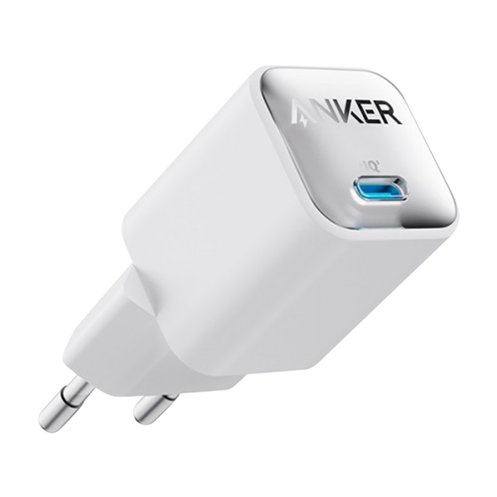 Anker - Cargador USB - Potencia 30W - Carga rápida  - Salida USB-C (IQ3.0 y PPS 1.0) - Color blanco
