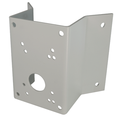 Corner bracket - Compatible with SD61XX - Suitable for outdoor use - electrogalvanized steel - White color - Hollow pin