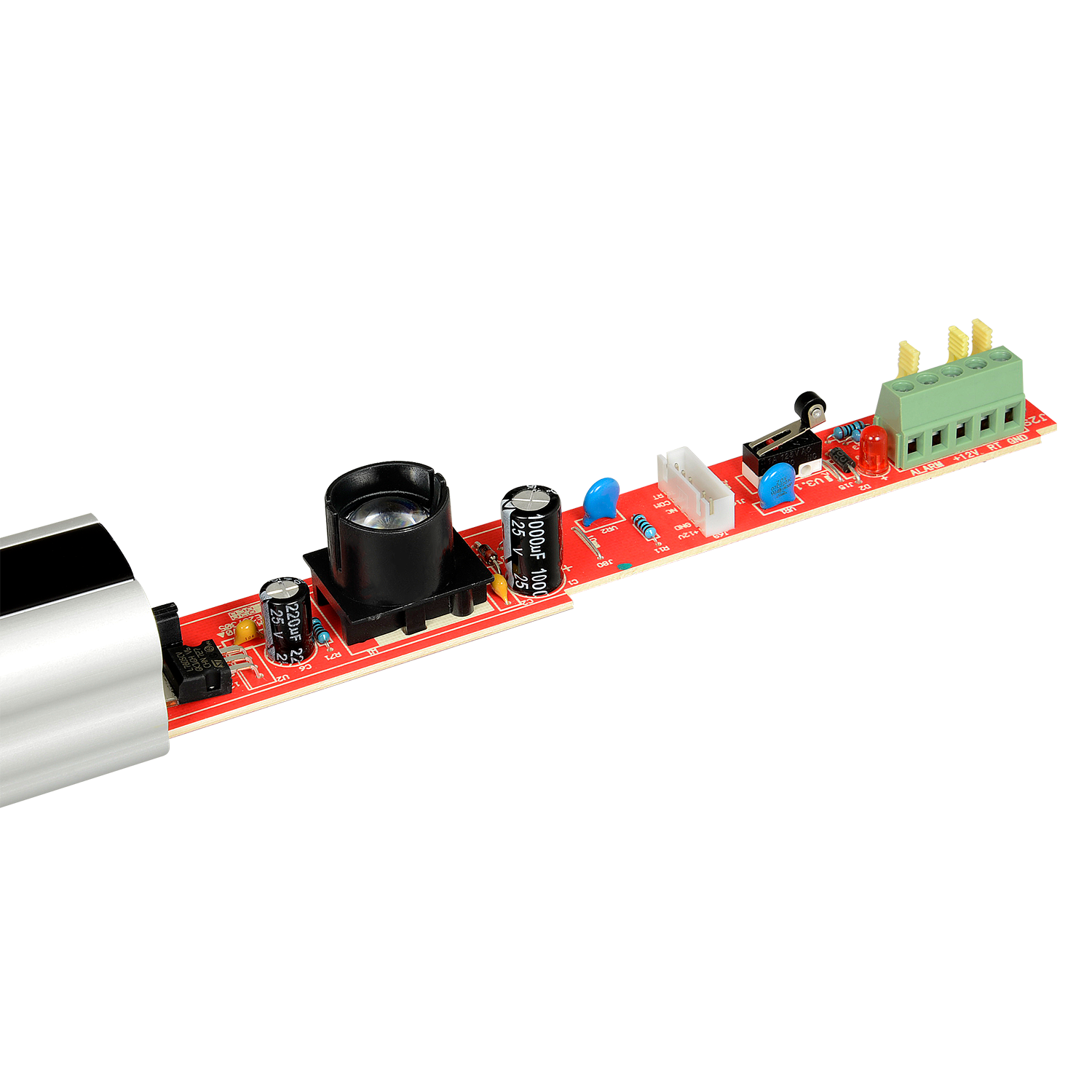 Rilevatore di barriera a infrarossi - Cablato | 4 raggi - Distanza max. rivelazione 30 m - Installazione semplice con LED e buzzer - Uscita relé NC/NO - Alimentazione 9~30VDC - Innowatt