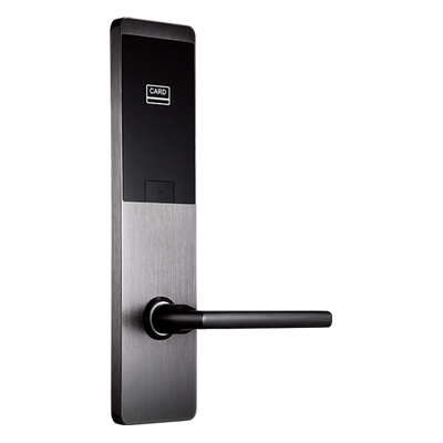 Hotel lock - Opening via MF card - Backset 62.5mm | Right opening - Autonomous 4 x AA batteries - Emergency cylinder - Management with ZKBioLock software