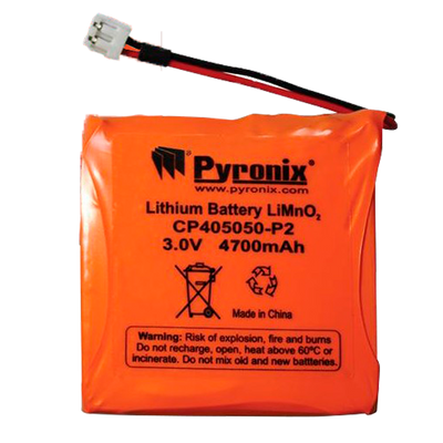 Batteria di backup - Litio - Ricaricabile - 3 V - 4700 mAh - Compatibile con DELTABELL e XDH10TT1-WE