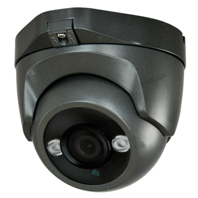 Cámara domo gama ECO 1080p - 4 en 1 (HDTVI / HDCVI / AHD / CVBS) - 1/2.7" Brigates© 2.1 Mpx BG0806 - Lente 3.6 mm - LED IR Alcance 30 m - Menú OSD remoto desde DVR