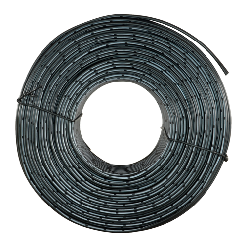 Enrollador de cable 100 metros - Color negro y rojo - DC paralelo - 2 x 0,75 mm - Conductor interno CCA 11/0,3 mm - Aislamiento PVC 2,5 mm