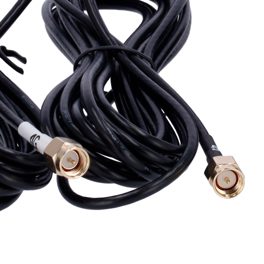Antenna 4G da tetto per veicoli - Frequenza 800-2700MHz - Connettore Maschio SMA - Temperatura da -20ºC a 85ºC - Impedenza 50 ohm - Cavo RG174 3 metri di lunghezza - Innowatt