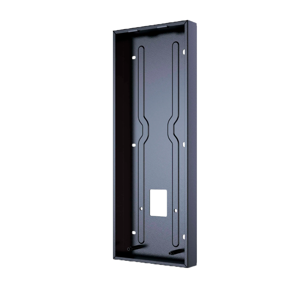 Video intercom support - Specific for Akuvox AK-X915S video intercoms - Measurements: 349mm (Al) x 129mm (An) x 30mm (Fo) - Made of galvanized steel - Surface mounting - easy installation