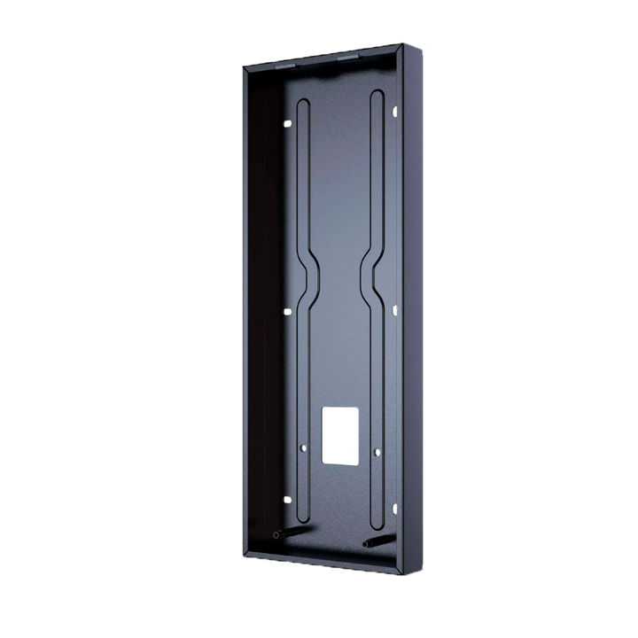 Video intercom support - Specific for Akuvox AK-X915S video intercoms - Measurements: 349mm (Al) x 129mm (An) x 30mm (Fo) - Made of galvanized steel - Surface mounting - easy installation