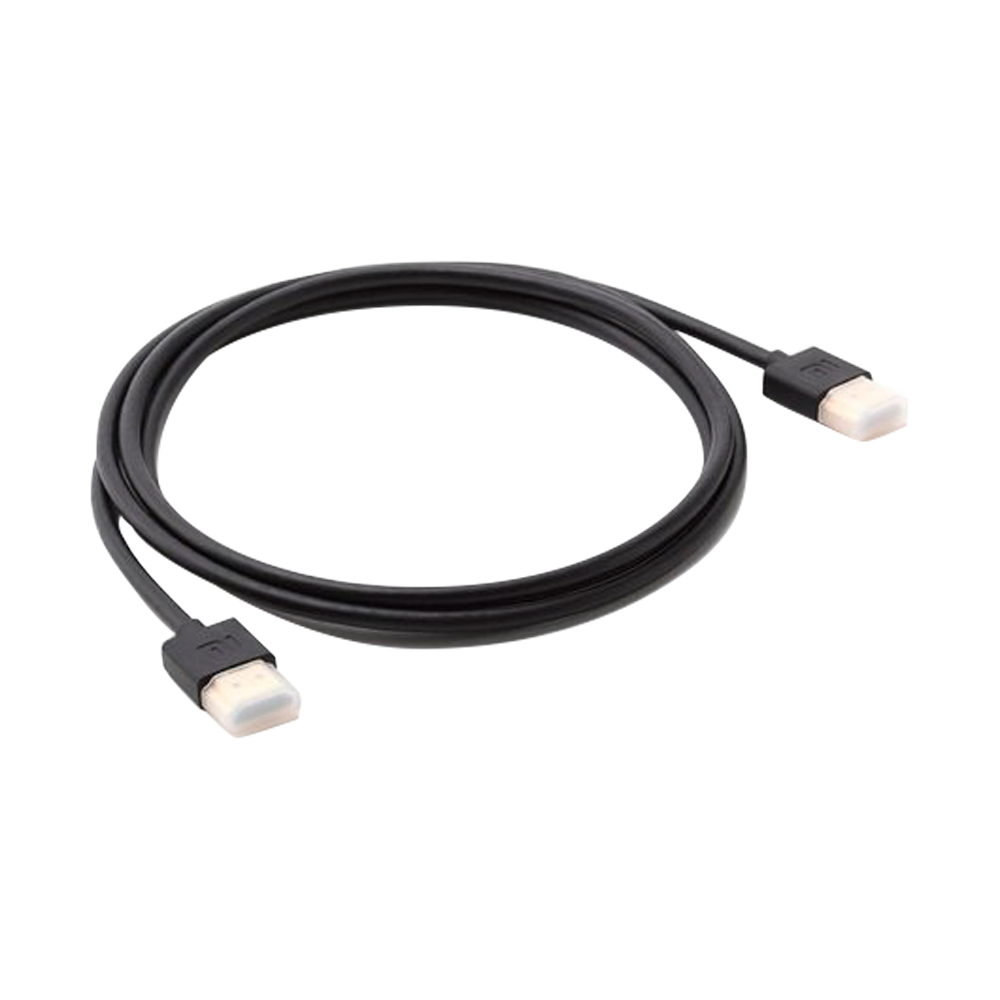 HDMI cable - HDMI type A male connectors - High speed - 1 m - Black color - Anti-corrosion connectors