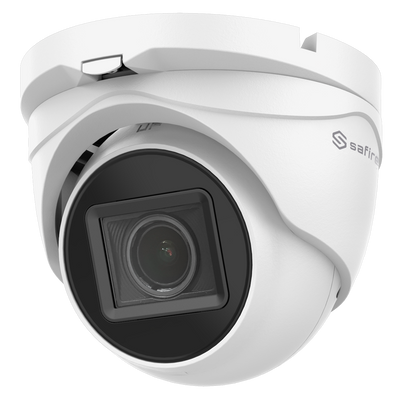 Safire 4N1 Turret Camera ECO Range - 5 Mpx High Performance CMOS - 2.7~13.5 mm motorized lens - DWDR | 2D DNR - Smart IR Matrix LEDs Range 40 m - Waterproof IP67