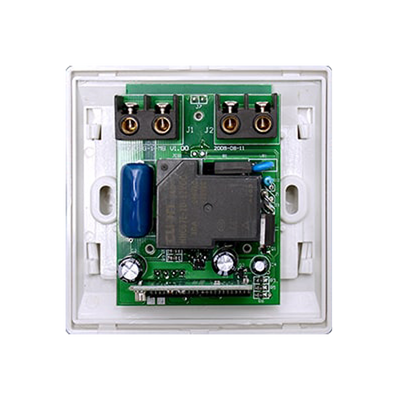 Hotelcard switch - Compatible with any type of card - Position LED - Made in fire resistant PC - Relay output - easy installation