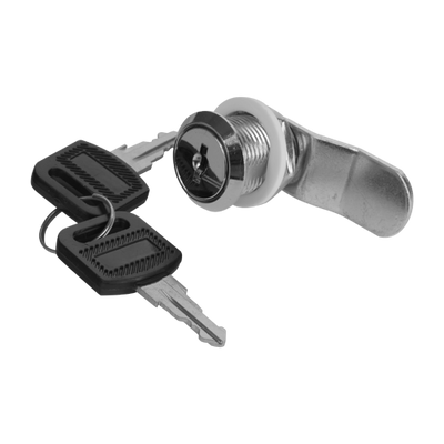 Side lock for rack - Metallic - Includes 2 keys