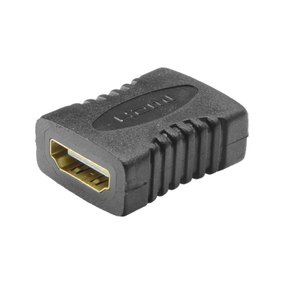 Conector - Unión de cable HDMI - Conectores tipo A - Para conectar macho a macho - Para convertir a hembra - Conectores chapados en oro de 24K