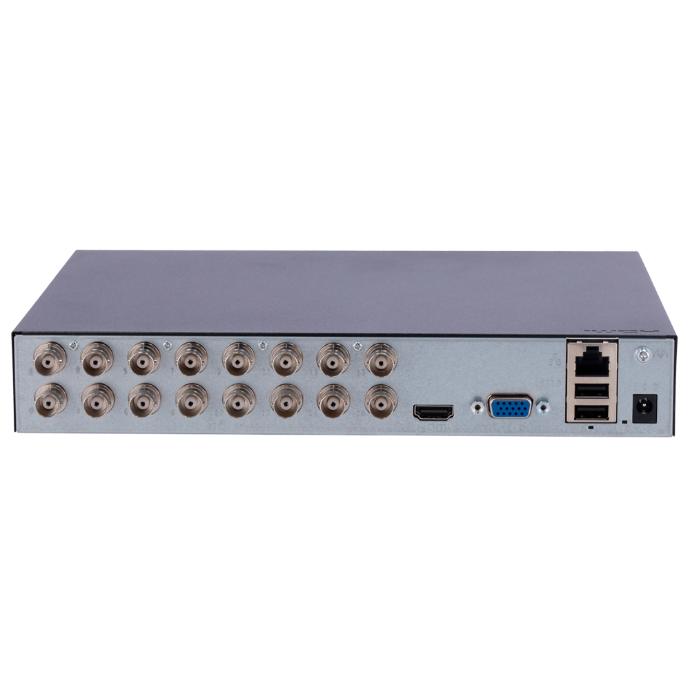 Videoregistratore 5n1 - Uniarch - 16 CH HDTVI / HDCVI / AHD / CVBS + 2 extra IP - Audio  - Supporta 1 hard disk fino a 6TB