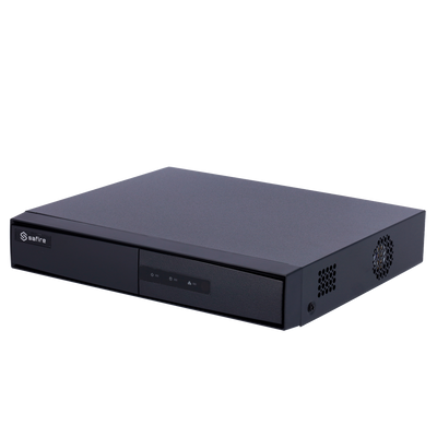 Videoregistratore 5n1 Safire - 8 CH HDTVI / HDCVI / AHD / CVBS / 8 IP - H.265 Pro+ - Uscita HDMI 2K, VGA e BNC (CVBS) - 4 CH Intelligenza artificiale - Ammette 1 hard disk | Audio