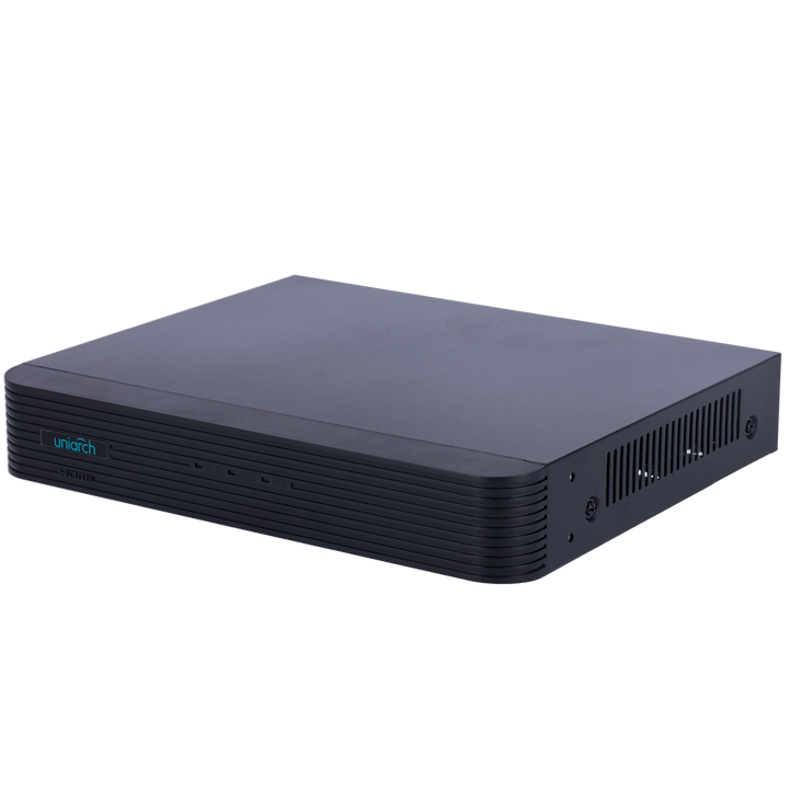 Videoregistratore 5n1 - Uniarch - 8 CH HDTVI / HDCVI / AHD / CVBS + 4 extra IP - Audio  - Ammette 1 hard disk