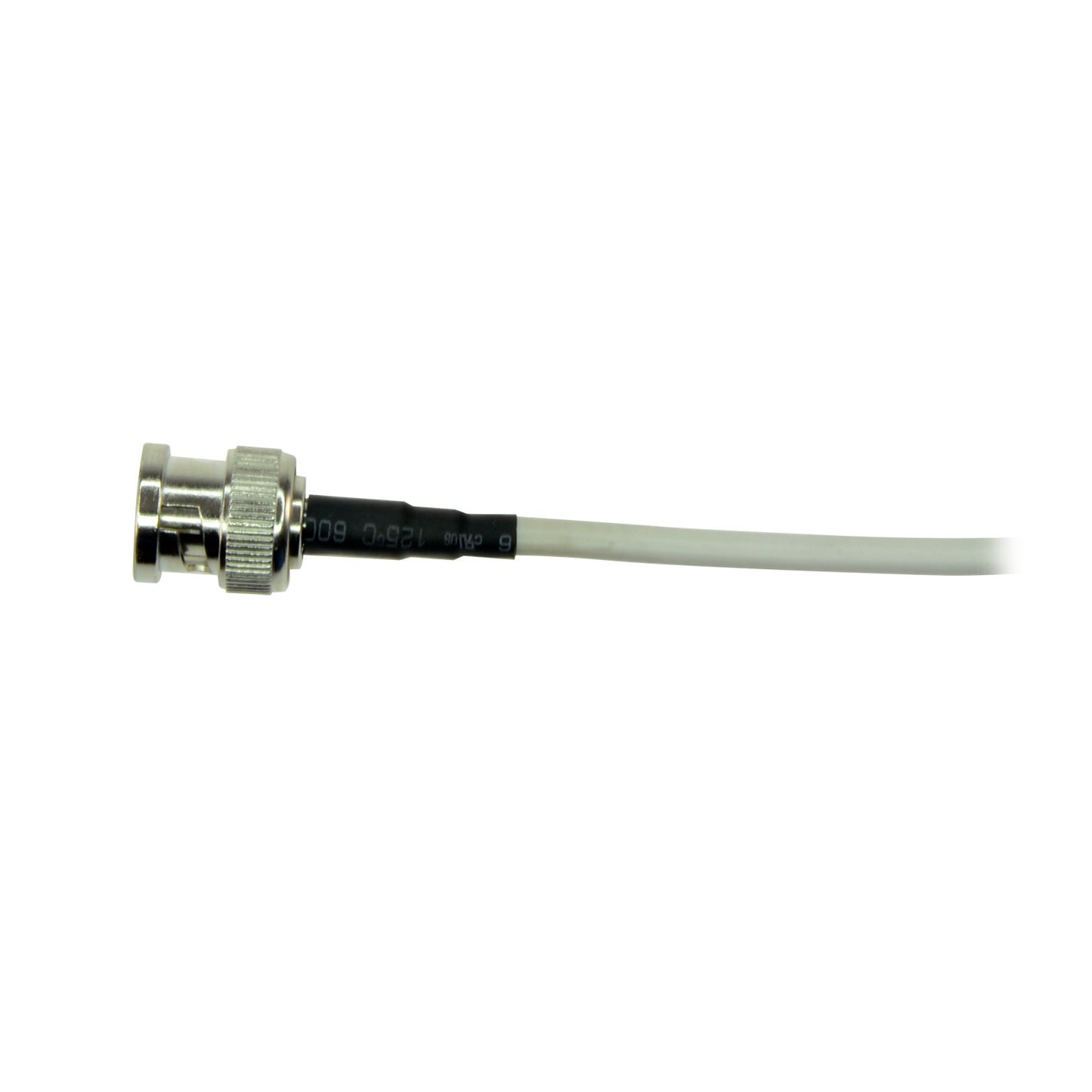 SAFIRE connector - BNC to crimp - Compatible with Microcoaxial - 25 mm (Fo) - 10 mm (An) - 5 g