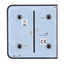 Panel táctil para un interruptor de luz - Compatible con AJ-LIGHTCORE-1G - Compatible con AJ-LIGHTCORE-2W - Retroiluminación LED - Panel táctil lateral sin contacto - Color grafito