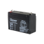 Upower - Batería recargable - Tecnología plomo-ácido AGM - Voltaje 4 V - Capacidad 3,5 Ah - 65 x 90x x 34/ 420g - Para respaldo o uso directo