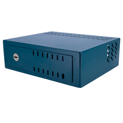 Safe for DVR - Specific for CCTV - For 1U rack DVR - Mechanical lock - With ventilation and cable glands - Quality and resistance