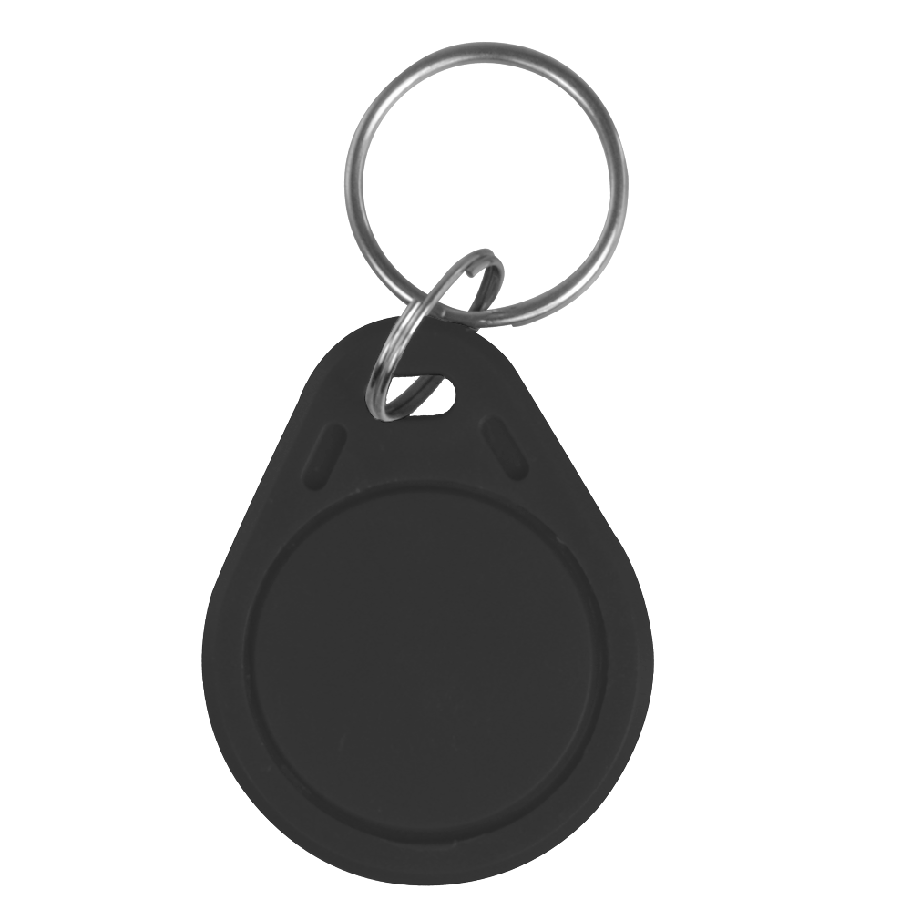 Proximity TAG Key - Radiofrequency ID - Passive MF | Black color - 13.56 MHz frequency - Light and portable - Maximum security