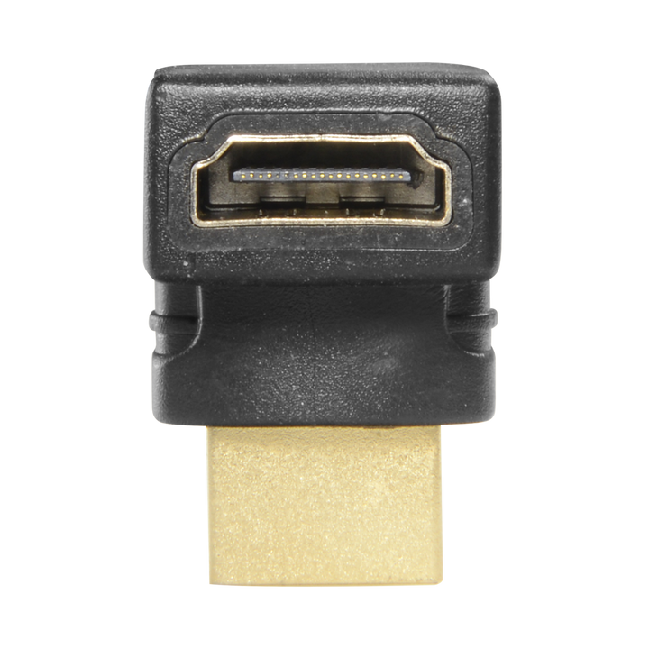 Adattatore HDMI - HDMI 1.3 - Angolato 90° - HDMI tipo A maschio - HDMI tipo A femmina - Connettori anticorrosione