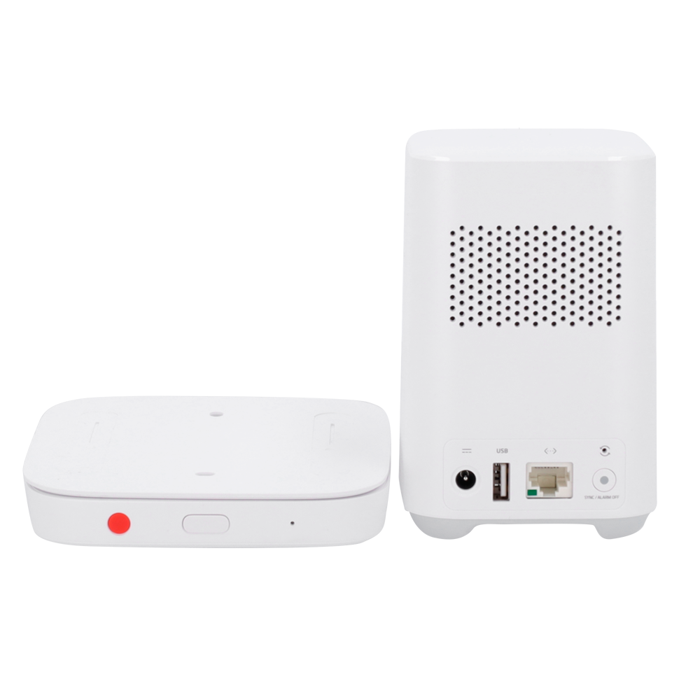 Kit de alarma Eufy by Anker - HomeBase WiFi/LAN/RF - Teclado independiente con batería - 2 sensores de apertura inalámbricos - 1 detector de presencia PIR inalámbrico - App Eufy Security