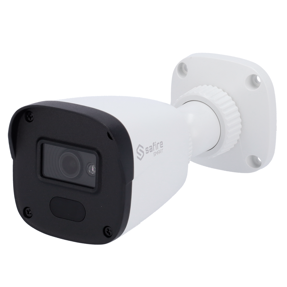 Safire Smart - Telecamera Bullet IP gamma B1 - Risoluzione 4 Megapixel (2566x1440) - Ottica 2.8 mm  - IR portata 20 m | PoE (IEEE802.3af) - Impermeabilità IP67