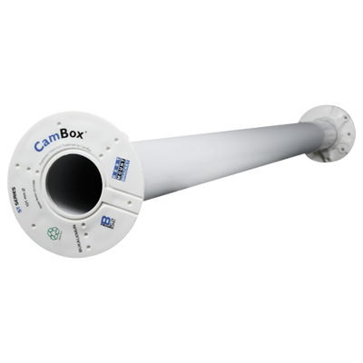 Roof bracket - Height 100 cm - Suitable for indoor use - White color - Made of plastic