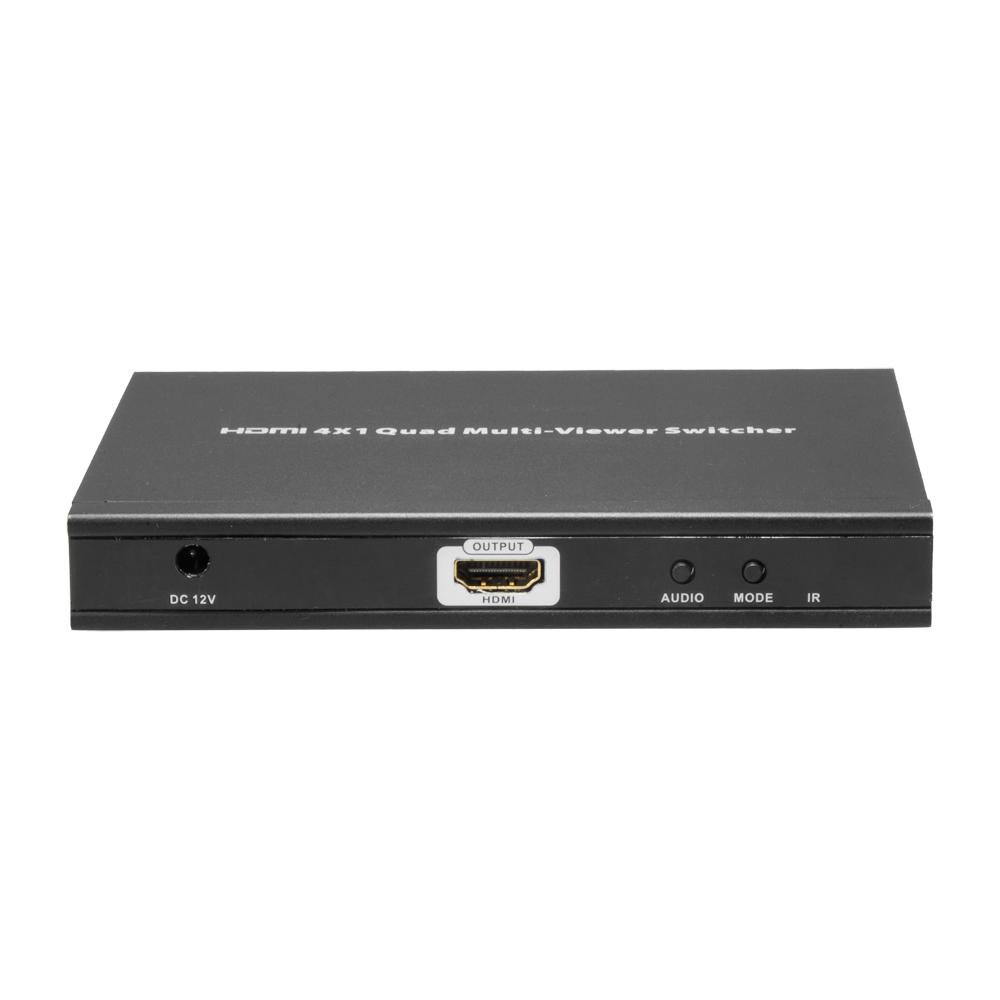 HDMI Switch - Up to 4 x 1080p inputs - 1 x 1080p HDMI output - Keyboard - Remote control - Remote control extenders included