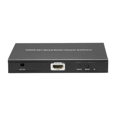 HDMI Switch - Up to 4 x 1080p inputs - 1 x 1080p HDMI output - Keyboard - Remote control - Remote control extenders included