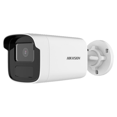Hikvision - Telecamera Bullet IP gamma Value - Risoluzione 2 Megapixel (1920x1080) - Lente 6mm - EXIR IR portata 50 m | PoE (IEEE802.3af) - Rilevamento del movimento 2.0