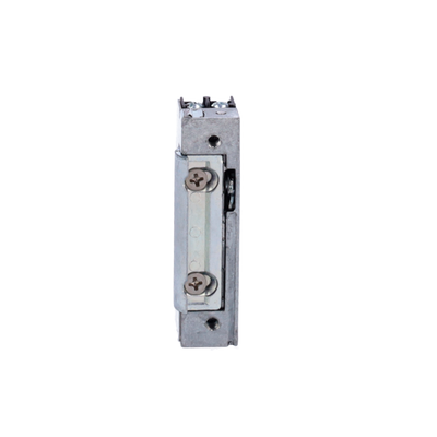 Abridor de puerta eléctrico Dorcas - Para puerta simple | Cierre radial regulable - Modo de apertura Fail Secure (NO) - Fuerza de retención 330 kg - Alimentación AC/DC 10-24V - Montaje de empotrar | Pasaje libre