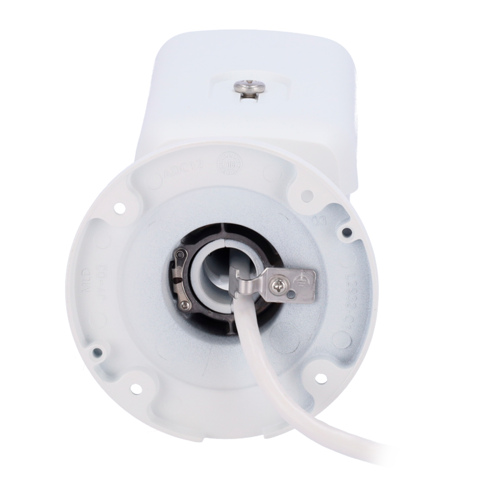 IP camera 4 Mpx - 1/2.7" Ultra Low Light sensor - H.265+ | 2.8 mm lens | WDR | IR 60 m - Microphone | Loudspeaker | Alarm | Light with deterrent function - Truesense2: Improved false alarm filter
