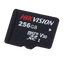 Scheda di memoria Hikvision - Tecnologia 3D TLC NAND - Capacità 256 GB - Classe 10 U3 V10 - Più di 3000 cicli di lettura/scrittura - Adatto per dispositivi di Videosorveglianza