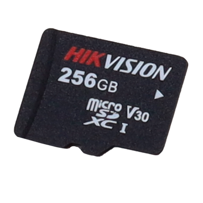 Tarjeta de memoria Hikvision - Tecnología 3D TLC NAND - 256 GB de capacidad - Clase 10 U3 V10 - Más de 3000 ciclos de lectura/escritura - Apto para dispositivos de videovigilancia