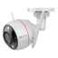 Ezviz 4Megapixel Megapixel Wifi Camera - Color Night Vision - 4mm Lens / IR 30m - Intelligent People Detection - Deterrent Sound and Flash - Suitable for Outdoor IP67
