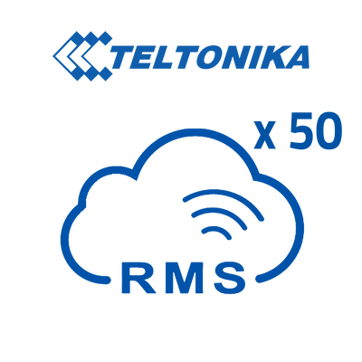 Licenze Piattaforma Teltonika RMS - Pack di 50 Licenze (Crediti) - Monitoraggio remoto Router Teltonika - Configurazione remota Router Teltonika - Gestione Telnet / SFTP / SSH / HTTP / HTTPS - 1 La licenza consente la gestione di 1 router per 1 mese