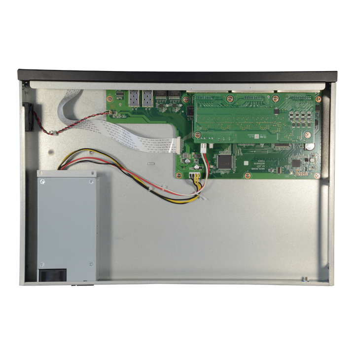 Switch PoE X-Security adatto per rack - 24 porte PoE + 2 Gigabit Combo Port - Velocità 10/100 Mbps - 90W porte 1 y 2 / 30W porte 3-24 / Massimo 240W - VLAN/STP/RSTP/QoS/802.1X - LACP/Static LAG/IGMP Snooping/Port Mirroring