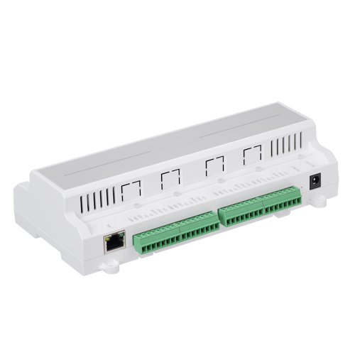 Controller di accesso biometrico - Accesso tramite impronta digitale, tessera o password - Comunicazione TCP/IP - 4 entrate Wiegand 26/34 / RS485 - Uscita relè per due porte - Software SmartPSS