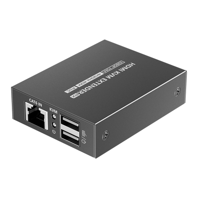 Extensor HDMI con KVM - Emisor y receptor - Alcancia 70 m - Sobre cable UTP Cat 7 - Alta velocidad 4K@30Hz - Alimentación DC 5 V