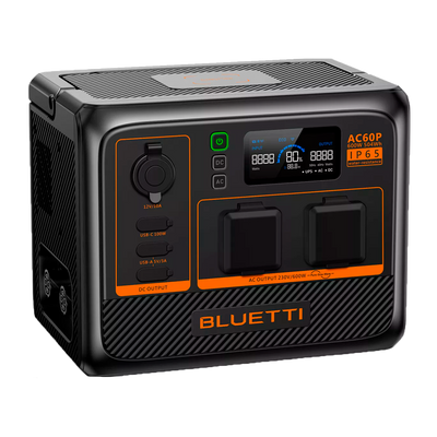 Portable battery - Large capacity 504Wh - High power 600W | LiFePO4 - Multiple salts/Multiple charging forms - 3000 life cycles - LCD panel | IP65