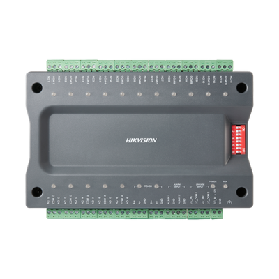 Slave controller for lifts - 16 relay output - 3 operating modes - DIP switch configuration - RS485 for communication - DS-K2210 master plate required