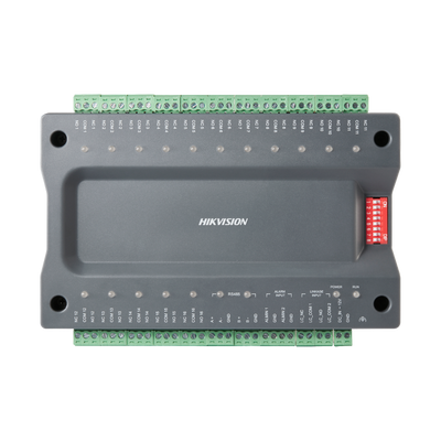 Controlador de ascensor esclavo - 16 salidas de relé - 3 modos de funcionamiento - Configuración de interruptor DIP - RS485 para comunicación - Se requiere placa maestra DS-K2210