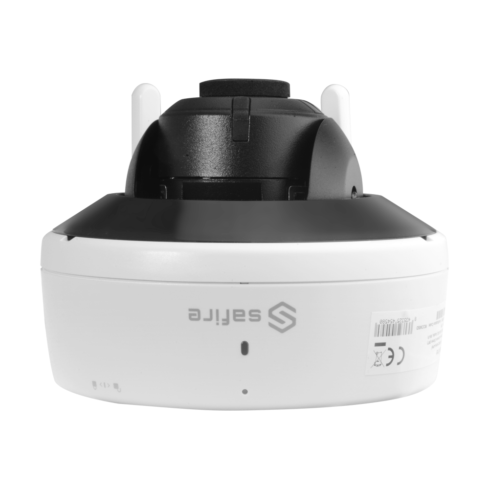 Cámara IP de 2 Megapíxeles - CMOS de escaneo progresivo de 1/2.8" - H.265+/H.265/H.264+/H.264 - Lente de 2.8 mm - Micrófono y altavoz incorporados - Wi-Fi IEEE802.11 b/ g/n con conexión Hotspot