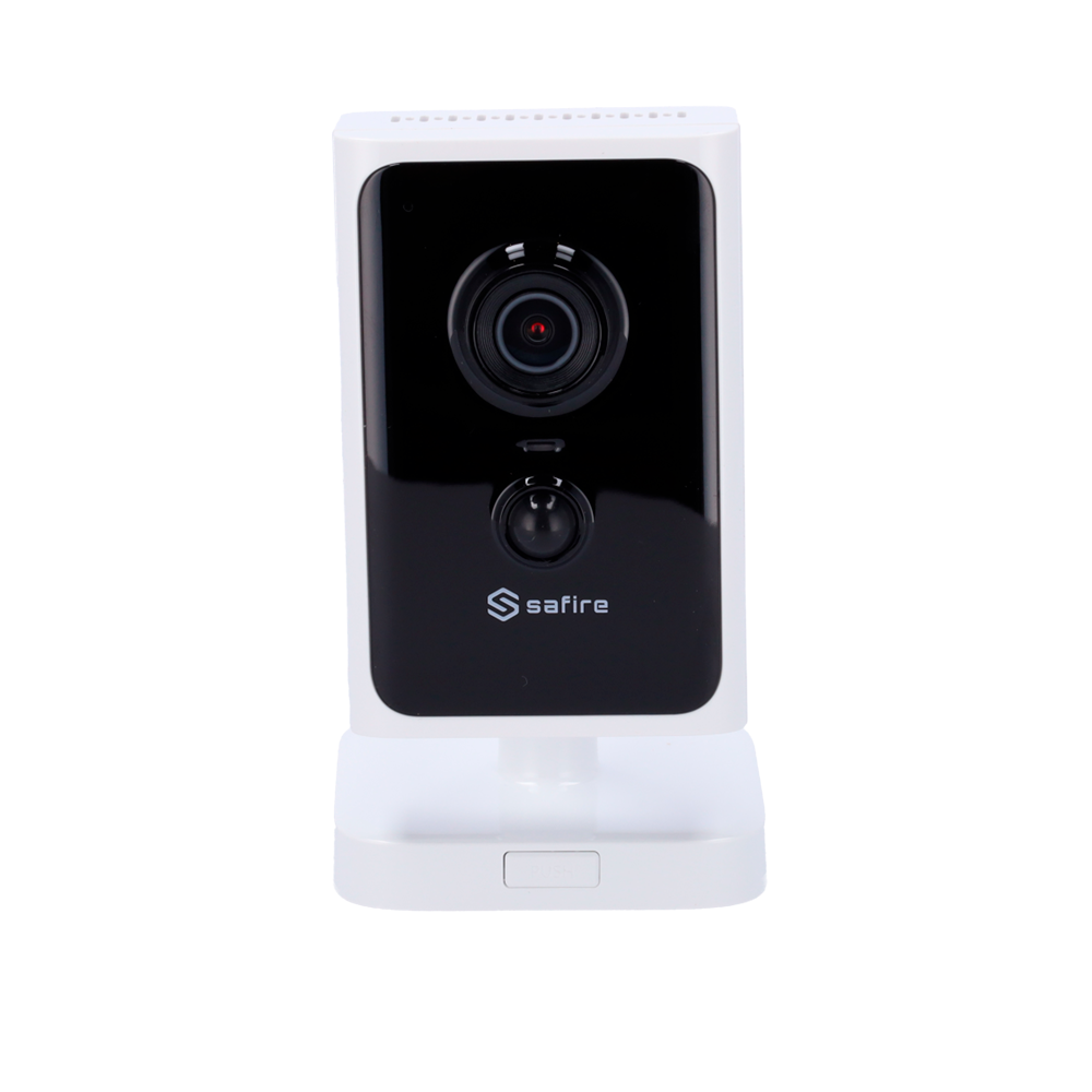 Cámara IP Wifi de 4 Megapíxeles con PIR - CMOS de Scan Progresivo 1/3" - Compresión H.265+ - Detector PIR Real - 1 LED IR Alcance 10 m / Audio - WEB, Software CMS, Smartphone y NVR