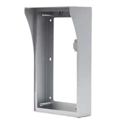 Supporto di superficie - Specifico per videocitofoni - Compatibile con VTO2000A-(X) - Doppio modulo - 262mm (Al) x 150mm (An) x 81mm (Fo) - Realizzato in acciaio / Richiede VTOF002
