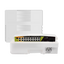 Switch PoE per esterni - 16 porte PoE + 2 Uplink RJ45 + 1 SFP - Velocità Gigabit (2 PoE + 2 Uplink + 1 SFP) - Fino a 300 W - Standard IEEE802.3at PoE+ / af PoE / bt Hi-PoE - Protezione dai Fulmini 6KV, ESD 8KV, IP65