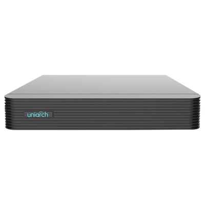 Grabador NVR para cámaras IP - Uniarch - Vídeo de 16 CH / Compresión Ultra 265 - HDMI Full HD y VGA - Resolución máxima 6Mpx - Soporta 1 disco duro